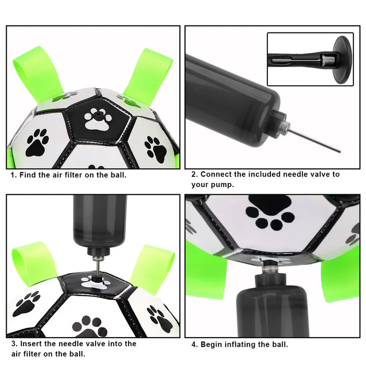 Interactive Soccer Brain Game for Dogs