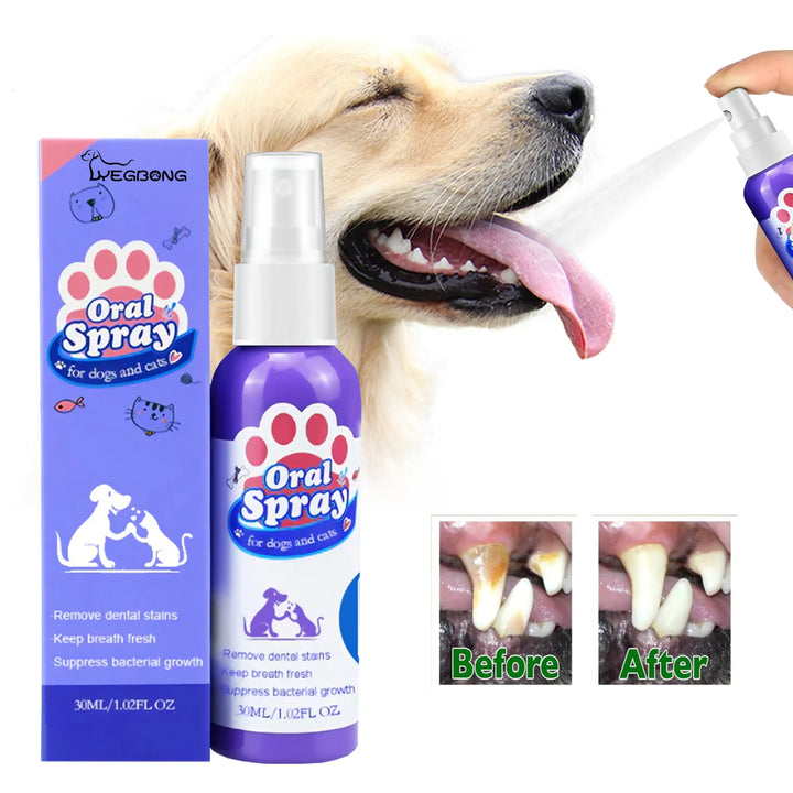 Pet Teeth Cleaning Spray Oral