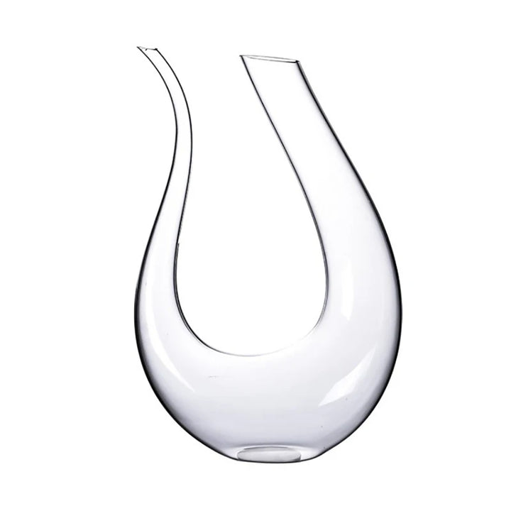 Crystal U-shaped 1500ml Wine Decanter