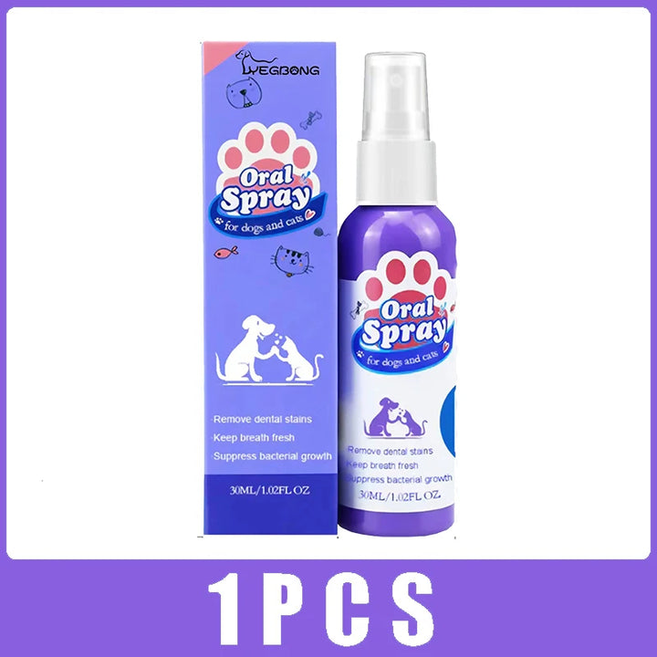 Pet Teeth Cleaning Spray Oral